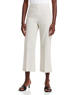 Theory Clean Terena Cropped Wide Leg Pants