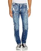 G-star Asttely Slim Fit Jeans In Extreme Painted
