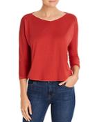 Eileen Fisher Petites V-neck Top