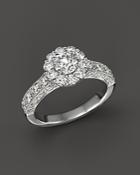 Diamond Engagement Ring In 14k White Gold, 1.50 Ct. T.w. - 100% Exclusive