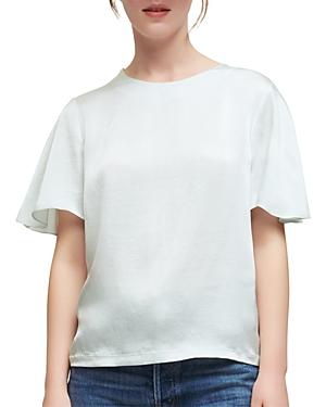 Maje Tanka Silk & Cotton Tee