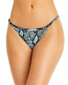 Solid & Striped The Lulu Snake Print Bikini Bottoms