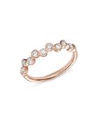 Bloomingdale's Diamond Bezel-set Ring In 14k Rose Gold, 0.40 Ct. T.w. - 100% Exclusive
