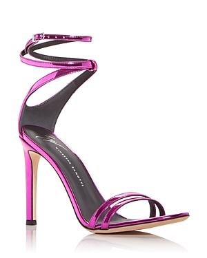 Giuseppe Zanotti Women's Shot Ankle Wrap High Heel Sandals