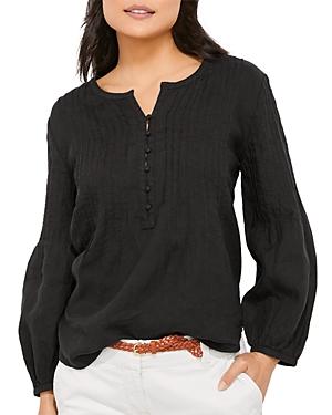 Vineyard Vines Linen Pintuck Top