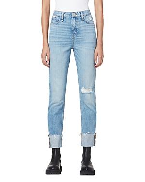 Hudson Jeans Holly High Rise Straight Leg Jeans In Landslide