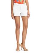 Lauren Ralph Lauren Stretch Cotton Shorts