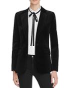 Frame Velvet Mod Blazer