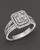 Fancy-cut Diamond Ring In 14k White Gold, 1.00 Ct. T.w. - 100% Exclusive