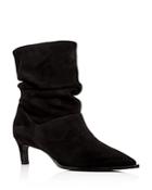 Aquatalia Women's Maddy Weatherproof Mid-heel Slouch Boots