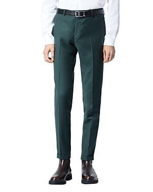 The Kooples Dark Green Wool Suit Pants