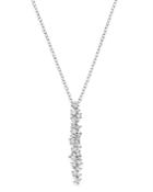 Bloomingdale's Diamond Cascade Pendant Necklace In 14k White Gold, 0.45 Ct. T.w. - 100% Exclusive
