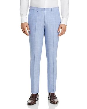 Hugo Hesten Melange Solid Extra Slim Fit Suit Pants