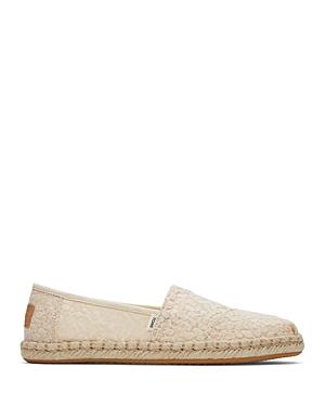 Toms Women's Classic Alpargata Rope Lace Espadrille Flats