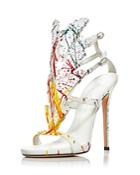 Giuseppe Zanotti Women's 2.0 Cruel Paint Splattered High-heel Sandals