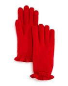 Kate Spade New York Ruffled Gloves
