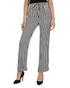 The Kooples Voile Rouge Striped Drawstring Pants