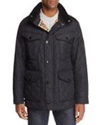 Burberry Ascott Corduroy-trimmed Quilted Field Jacket