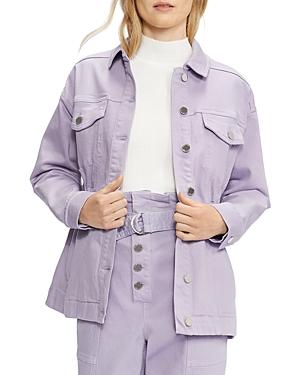 Ted Baker Oversized Banded Denim Jacket
