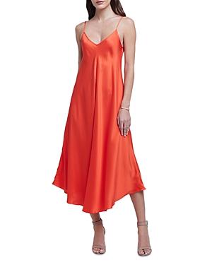 L'agence Lorraine Trapeze Midi Dress
