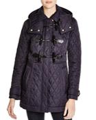 Burberry Brit Blackston Quilted Hooded Duffle Coat