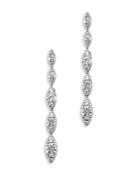 Bloomingdale's Diamond Marquise Drop Earrings In 14k White Gold, 1.5 Ct. T.w. - 100% Exclusive