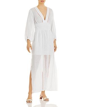 Rebecca Taylor Smocked Waist Dress