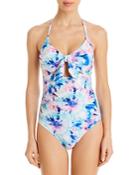 Splendid Brighter Side Tie-dyed One-piece Swimsuit