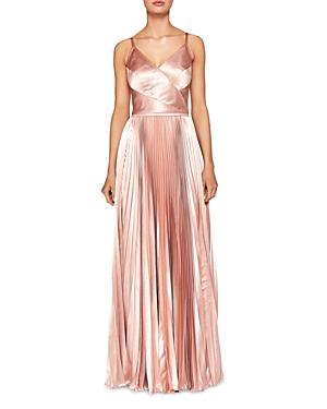 Ted Baker Efrona Pleated Satin Gown