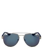Prada Men's Brow Bar Aviator Sunglasses, 59mm