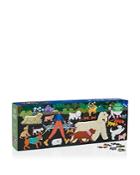 Galison Dog Walk Panoramic Puzzle