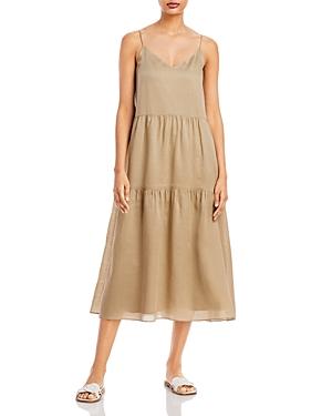 Lafayette 148 New York Hartford Tiered Midi Dress
