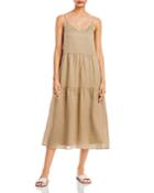 Lafayette 148 New York Hartford Tiered Midi Dress