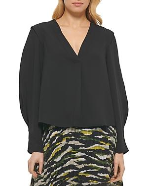 Dkny V Neck Top