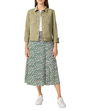 Hobbs London Martie Boxy Denim Jacket