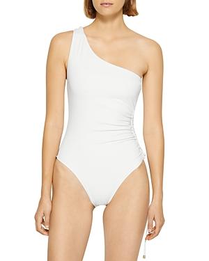 Jonathan Simkhai Addyson One Shoulder One Piece Swimsuit