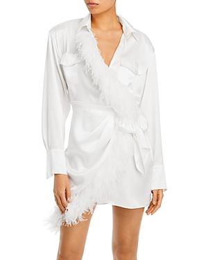 David Korma Satin Shirt Dress