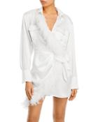 David Korma Satin Shirt Dress