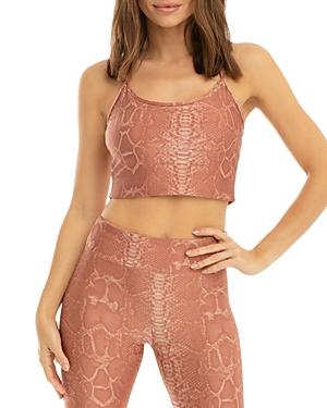 Koral Leah Reptile Sports Bra