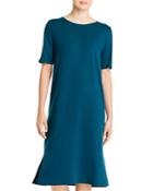 Eileen Fisher Petites Stretch-knit Sheath Dress - 100% Exclusive