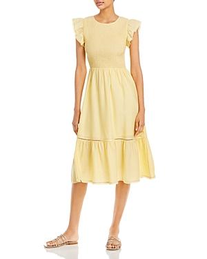 Lost And Wander Wayfarer Ruffled Midi Dress