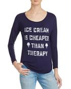 Knit Riot Ice Cream Therapy Tee - Compare At $60