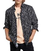 The Kooples Floral Print Regular Fit Button Down Shirt