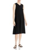 Eileen Fisher High V-neck Dress