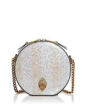 Kurt Geiger London Shoreditch Small Round Glitter Crossbody