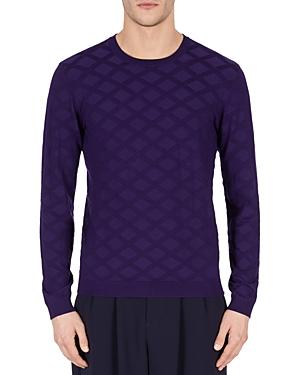 Armani Tonal Diamond Sweater