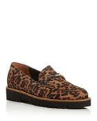 Paul Green Women's Nandi Leopard-print Almond-toe Platform Loafers - 100% Exclusive