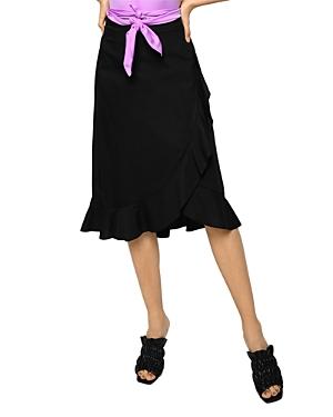 Pinko Scettico Ruffled Wrap Skirt
