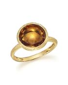 Marco Bicego 18k Yellow Gold Jaipur Ring With Citrine