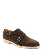 Bruno Magli Men's Maurizio Double Buckle Monk Strap Loafers